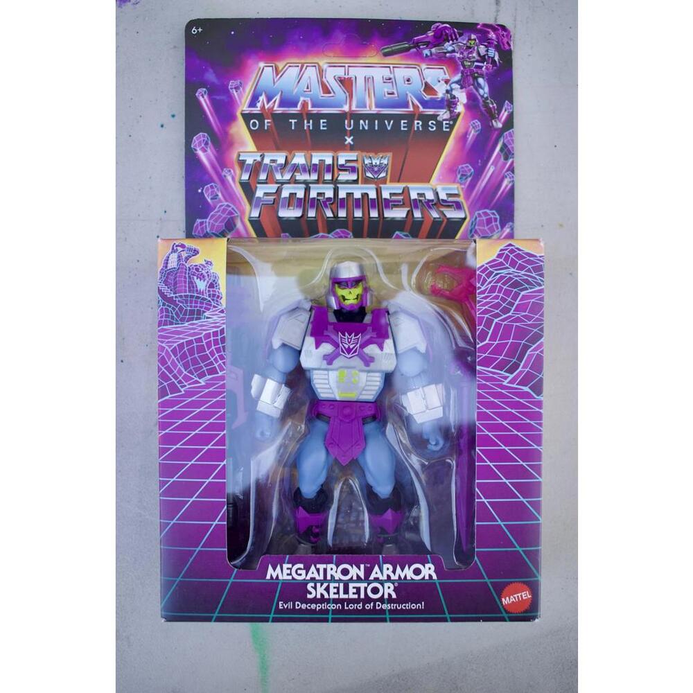 Masters of the Universe x Transformers Megatron Armor Skeletor Action Figure